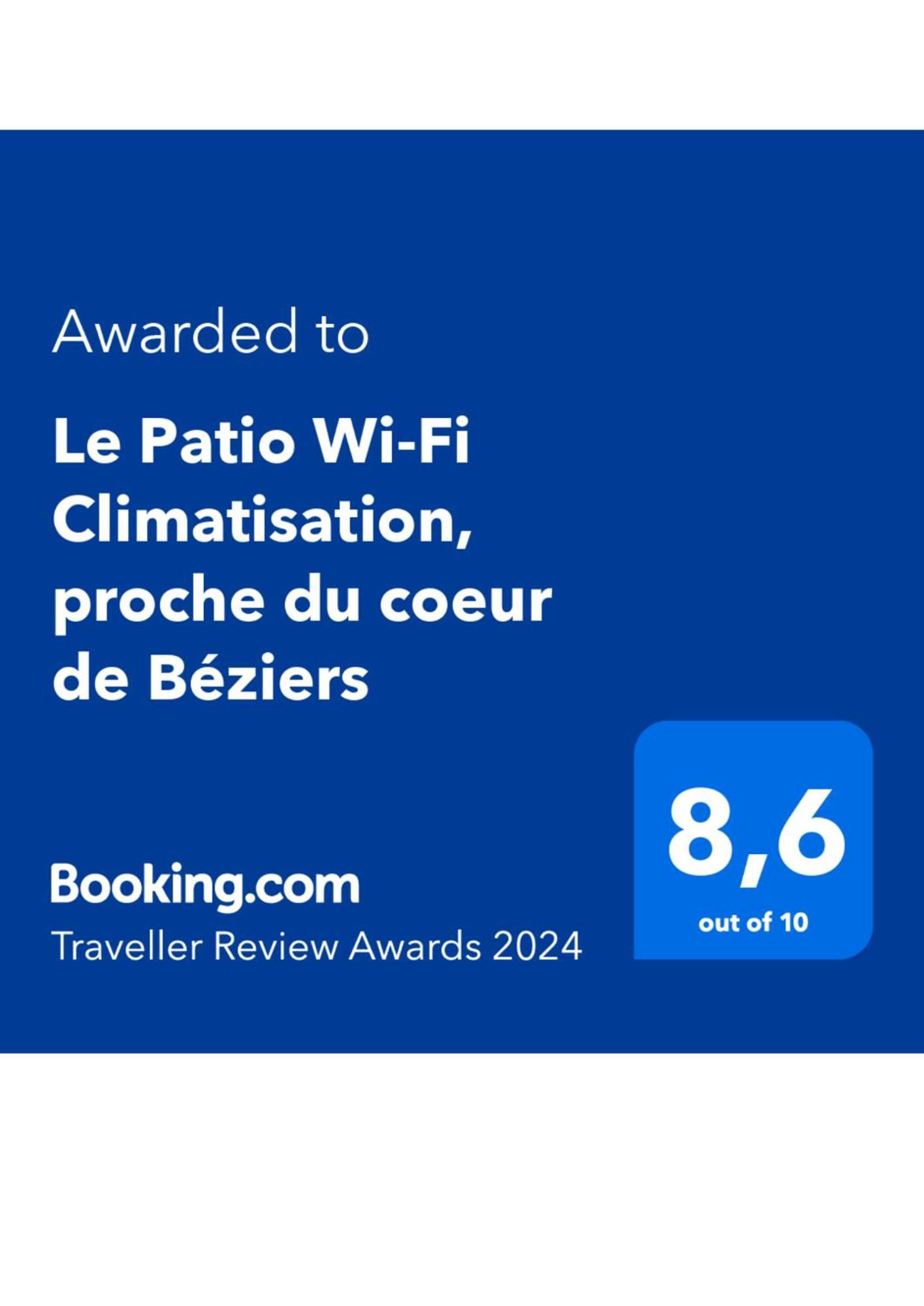 Le Patio, Climatisation Terrasse Wi-Fi Netflix 15 Mn Coeur De Ville เบซิเยร์ ภายนอก รูปภาพ